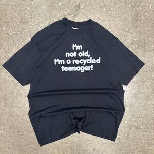 Black Graphic Kids T-Shirt